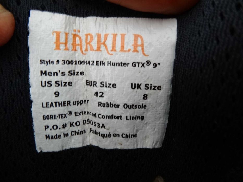 Buty HARKILA ELK HUNTER GTX roz GORE-TEX Skóra Myśliwskie Wysokie