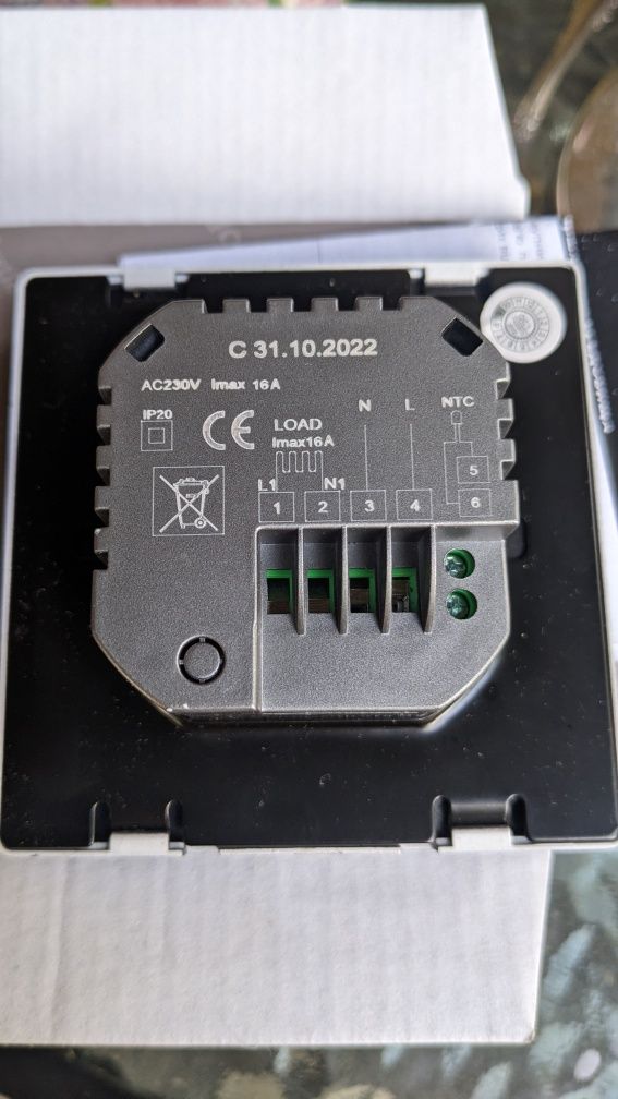 терморегулятор Castle AC829h Теплый пол