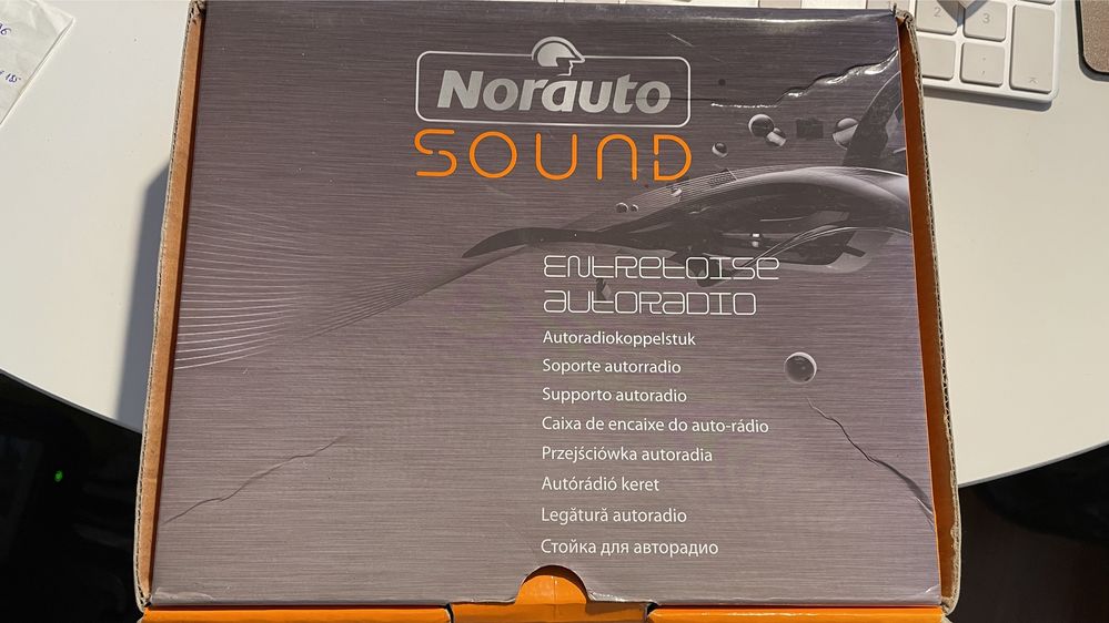 Armação “Norauto Sound” para autorádio para Citroën C2, C3, C4, Xsara