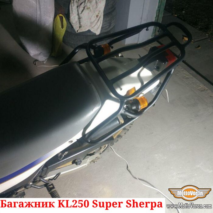 Багажник для Kawasaki KL 250 Super Sherpa под сумку кофр система