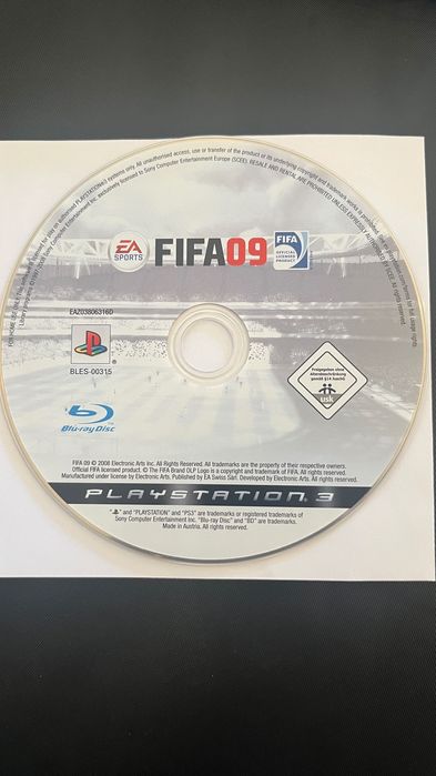 FIFA 09 – PS3 (Disco Original)