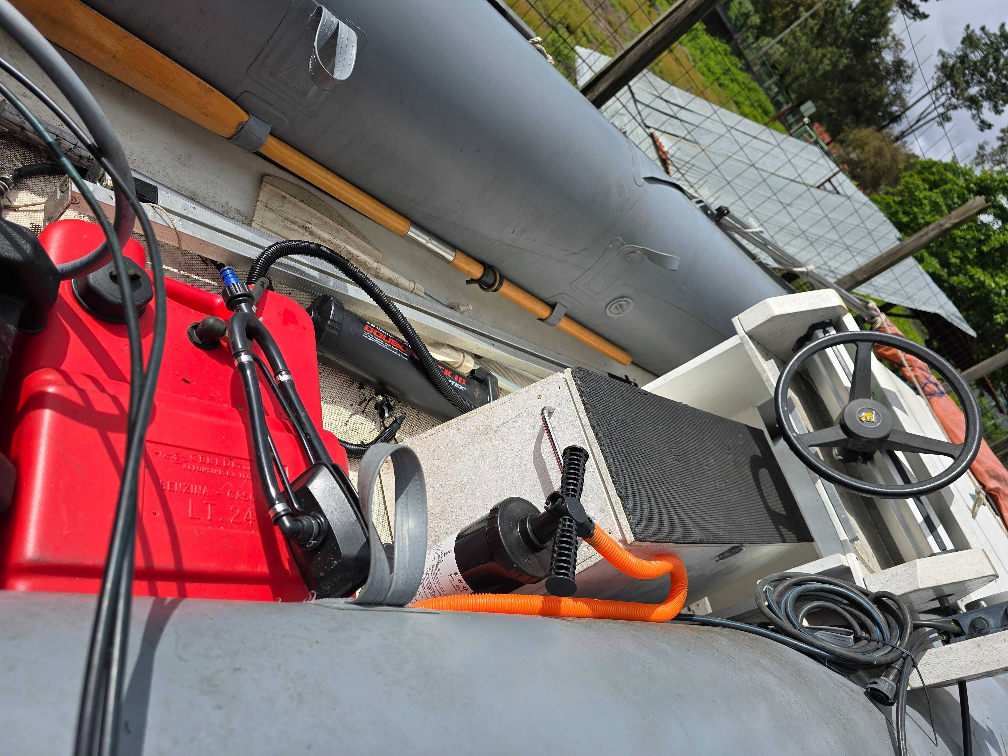 Vendo semi rigido Novamarine Rh430 / Yamaha c/ atrelado