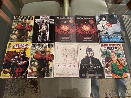 Diversos Manga (Português e Inglês)