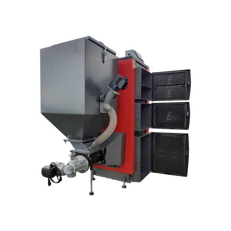 Kocioł pelletowy TECHNIX PELL 48kW – ECODESIGN wydajny piec na pellet