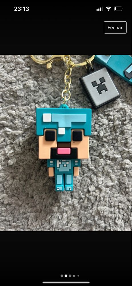 Porta Chaves Minecraft