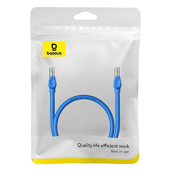 Kabel Ethernet Baseus High Speed Cat 6 RJ-45/1000Mb/s 0.5m okrągły - n