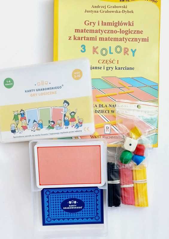 Karty Grabowskiego gry logiczne karty+książka