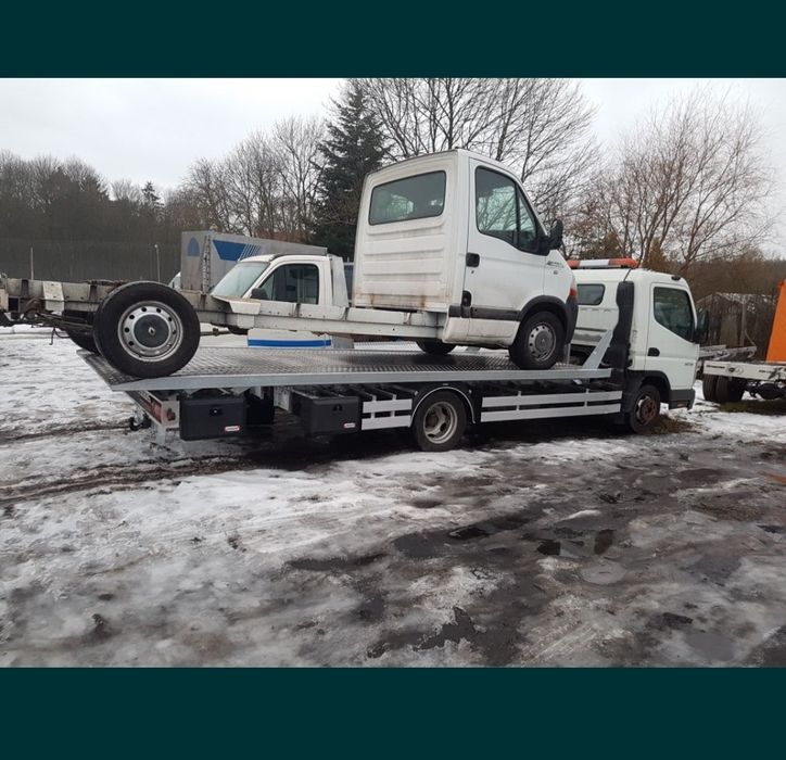 Zabudowa hydrauliczna platforma pomoc drogowa