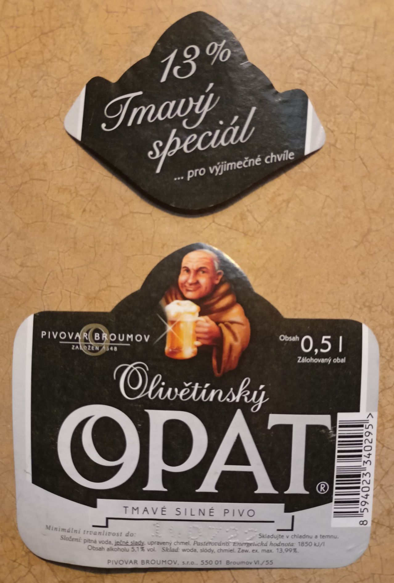 Etykiety piwne - Opat z marihuaną, Svijany, Bieszczadzki Pils...