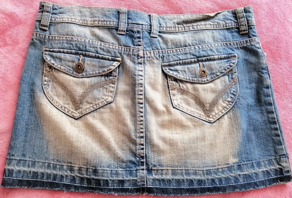 spódniczka mini jeansowa rozmiar 38