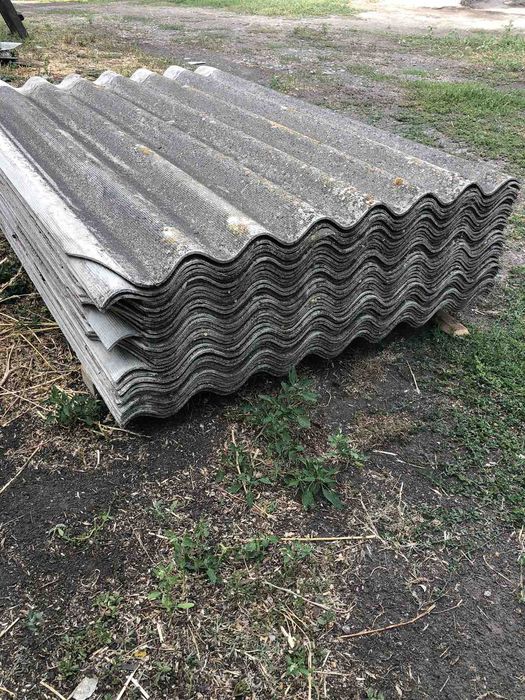 Шифер 8 волн б.у.