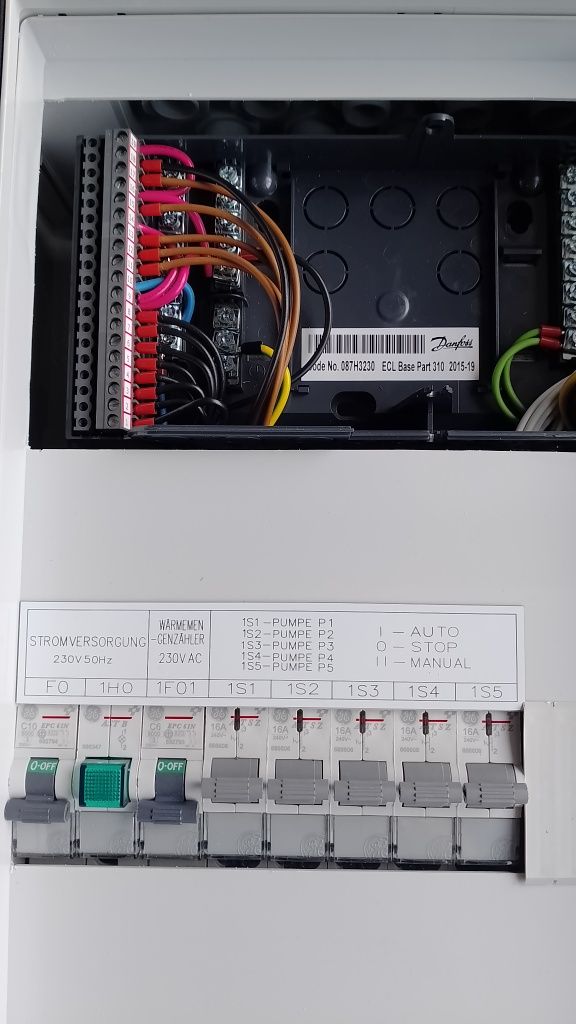 Skrzynka elektryczna Ecl 310 Danfoss rozdzielnia