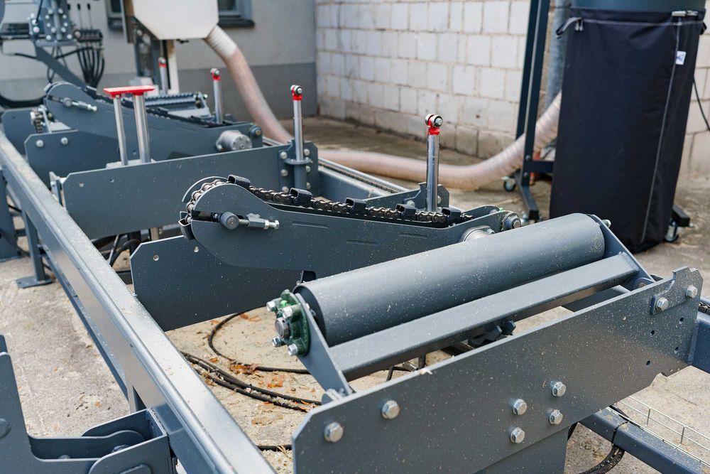 Trak Taśmowy z Pełną Hydrauliką. Korowarka,ISP,Pulpit Stacjonarny.