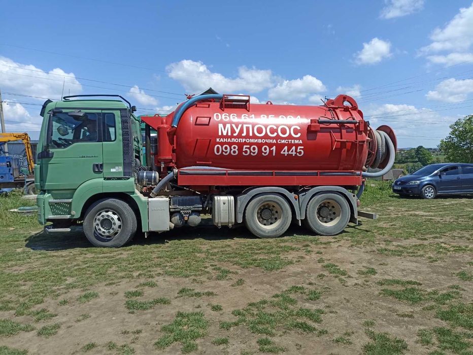 Выкачка канализаций.