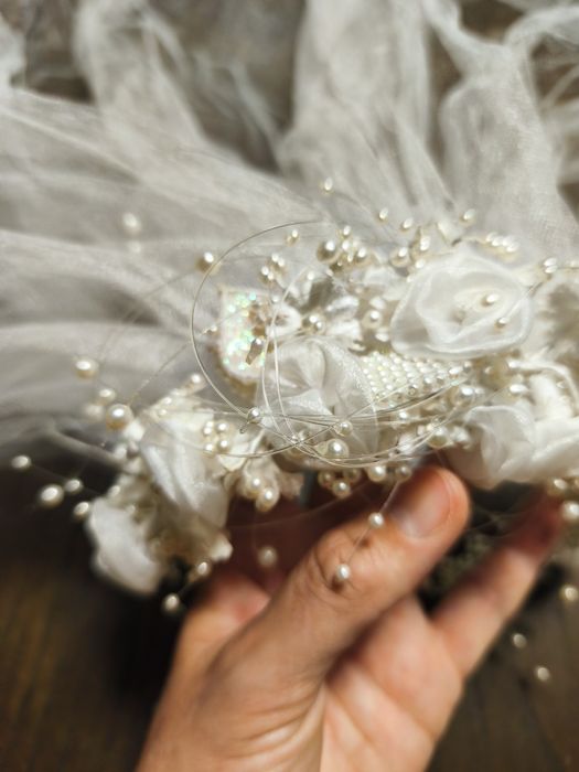 Bandolete Noiva com véu