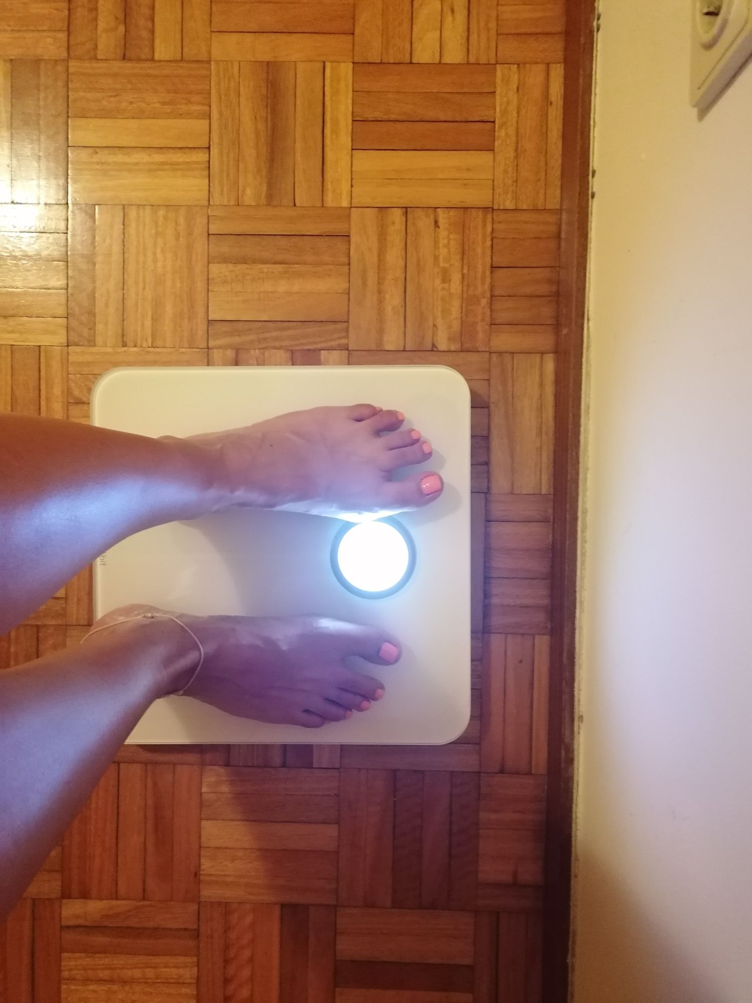 Balança Fitbit Aria 2 wifi branca
