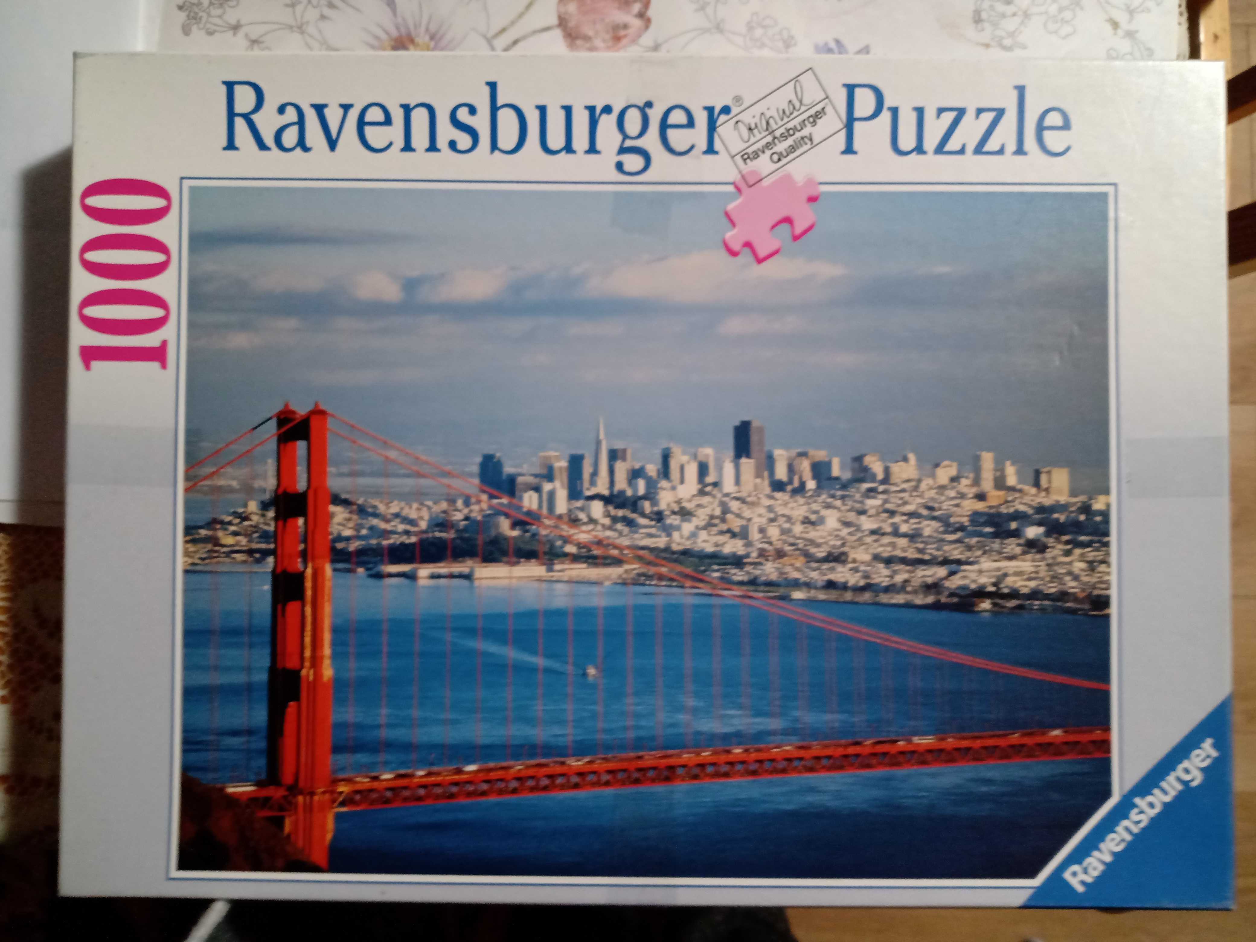 Puzzle 1000 Ravensburger "Golden Gate"