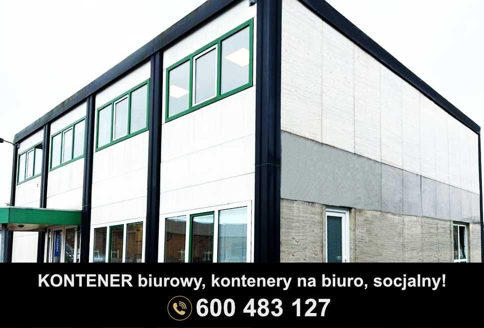 KONTENER biurowy KONTENERY na biuro MONTAŻ u klienta 270m2