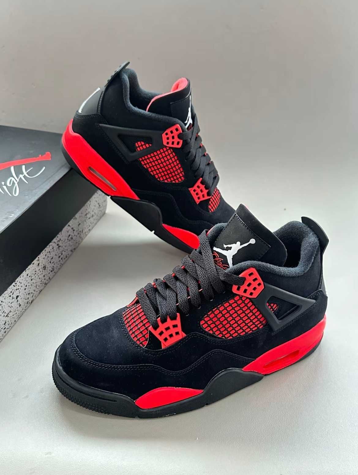Jordan 4 Retro Red Thunder R.43
