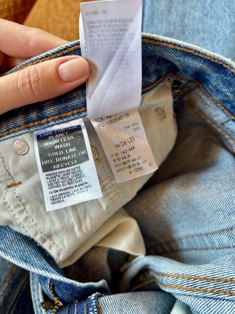 Джинсы Levis straight xl