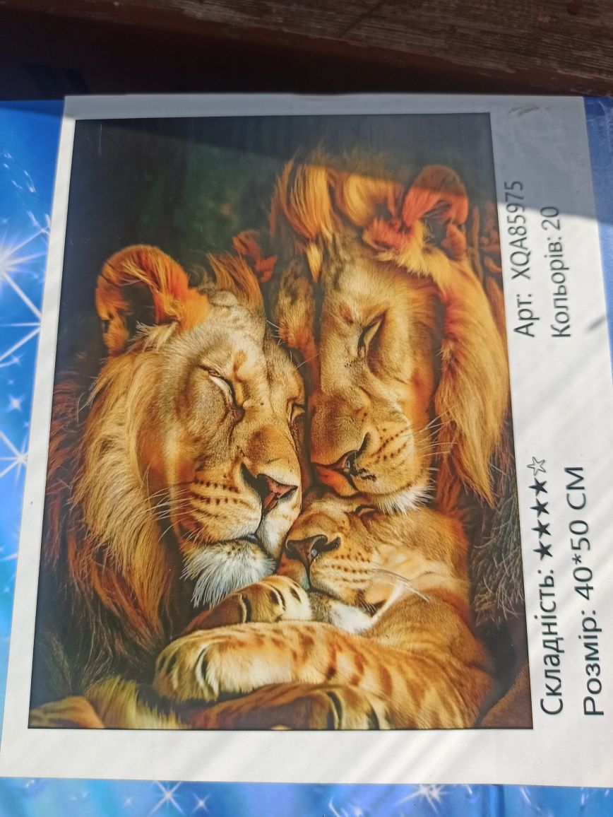 Алмазна мозаїка, картина