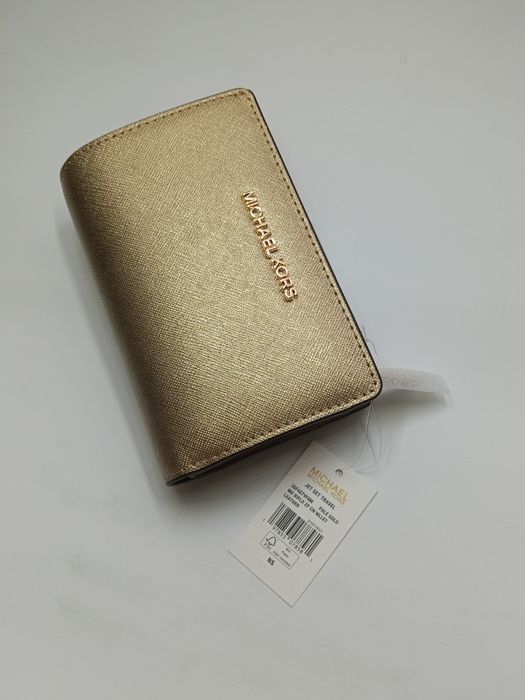 Шкіряний гаманець Michael Kors