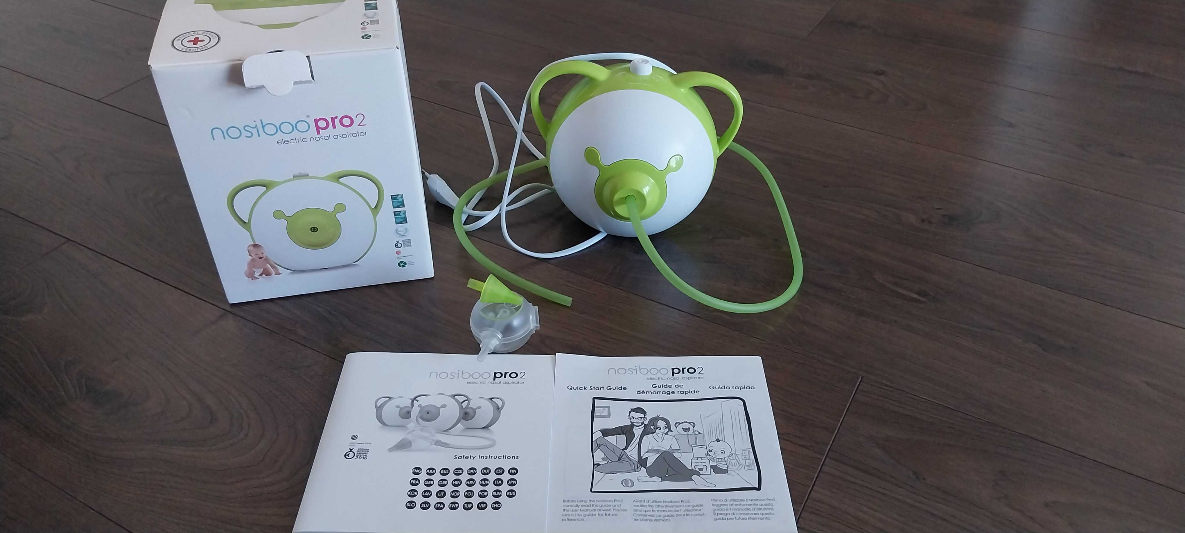 Aspirator do nosa Nosiboo Pro 2, nowa końcówka