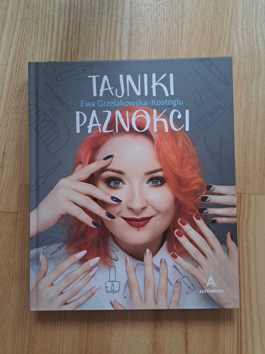 Książka tajniki paznokci Red Lipstik Monster