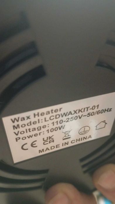 Podgrzewacz wosku Lifestance, regulacja temperatury, 100W, LCD, HQ