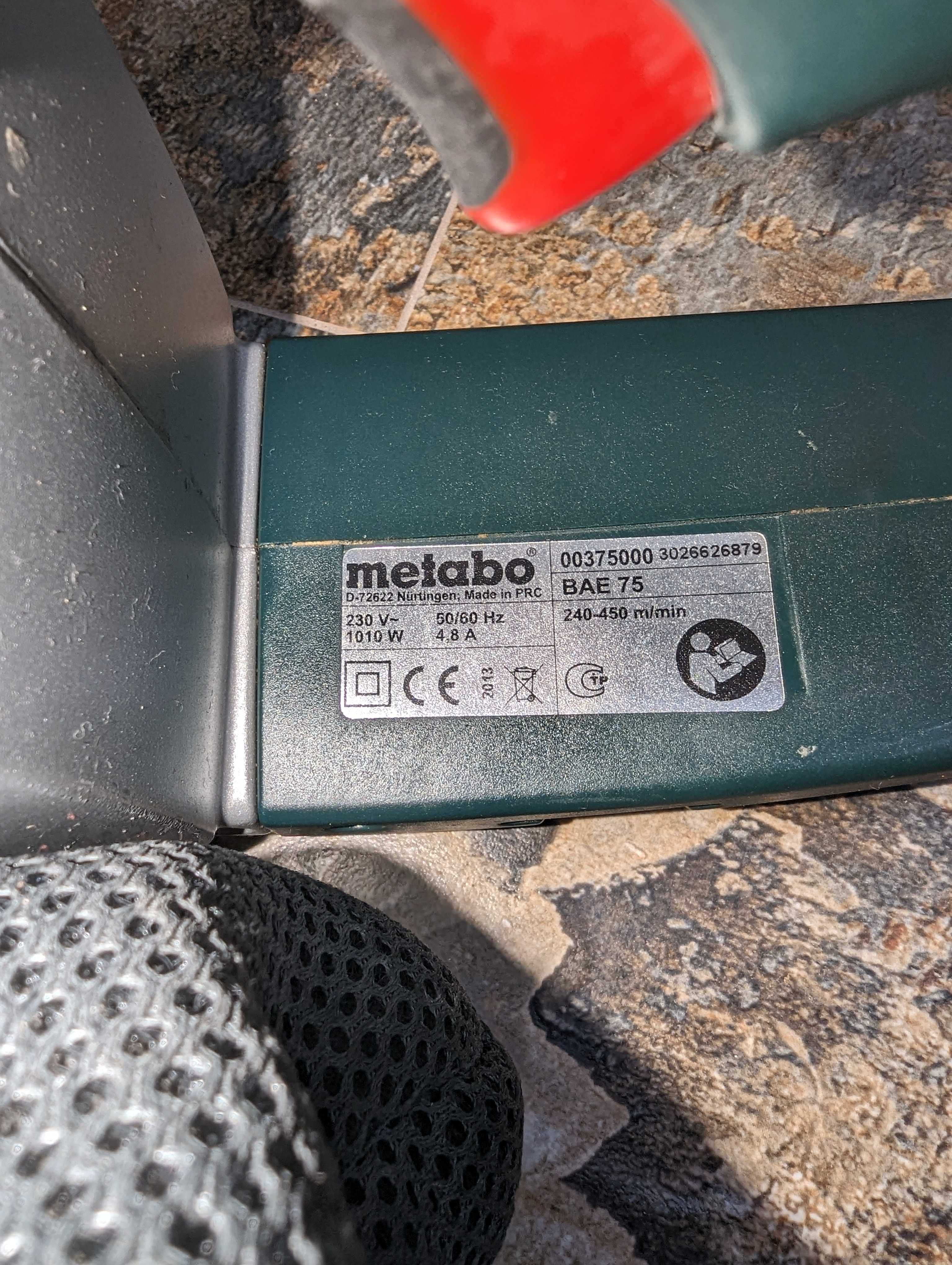 Szlifierka Taśmowa Metabo BAE 75