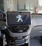 Rádio Android 13 com GPS Peugeot 208/2008 (Novo)
