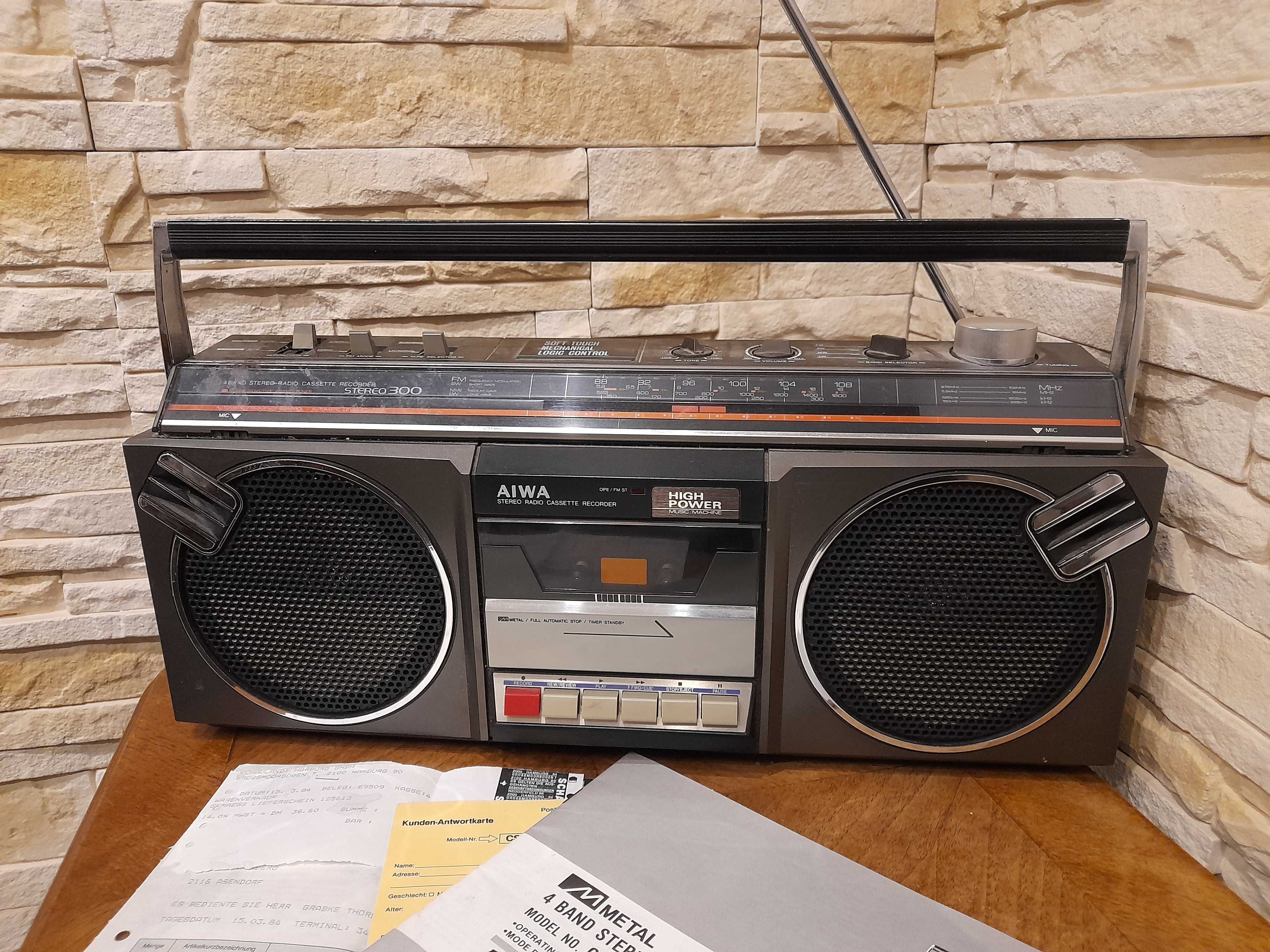 Radiomagnetofon Aiwa