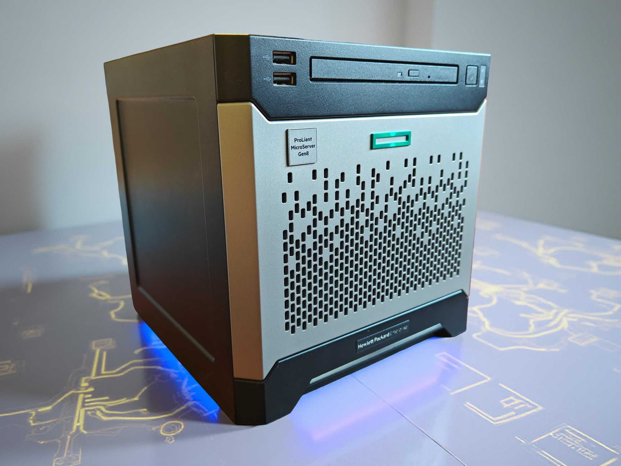 HP microserver Gen8 doskonały pod NAS