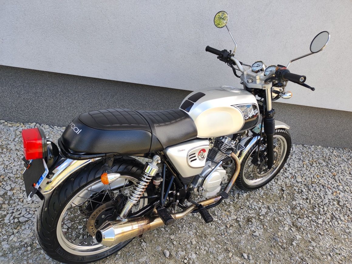 Astor Orcal 125cc kat.b 2015r cafe racer 7 tyś km.MASH YBR Transport