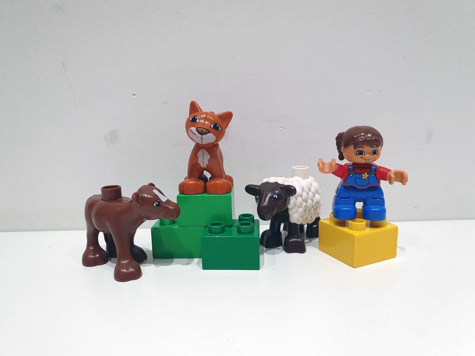Lego DUPLO 5646 żłobek dla zwierząt owca kot krowa klocki