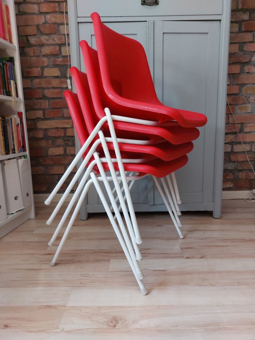 krzesło vintage duński proj. Niels Gammelgaard lata 70/80-te dla IKEA