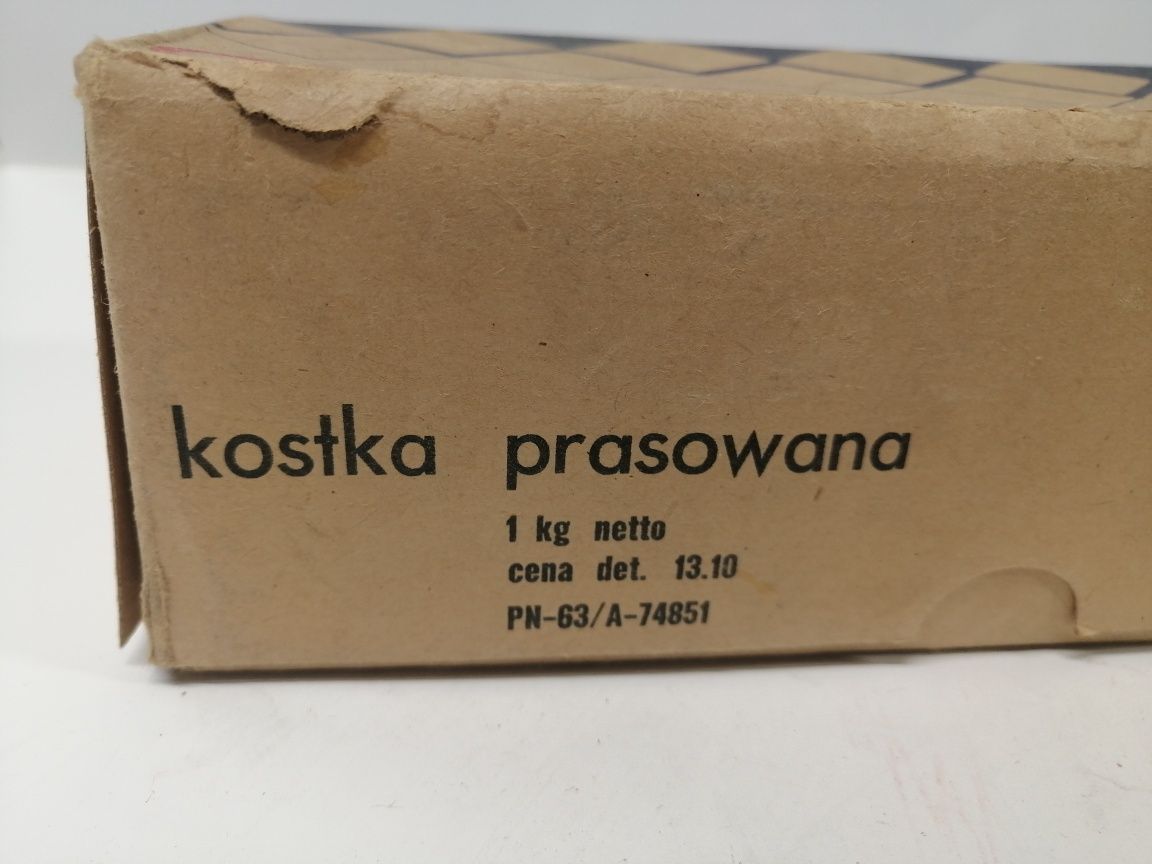 Cukier rafinowany kostka PRL