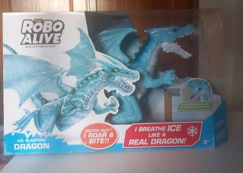 Robô Alive Dragão de de gelo.