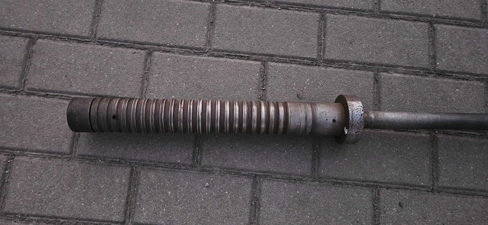 Sztanga polsport220cm ryflowana  fi 56 wysylka 100 zlmozliwa zamiana