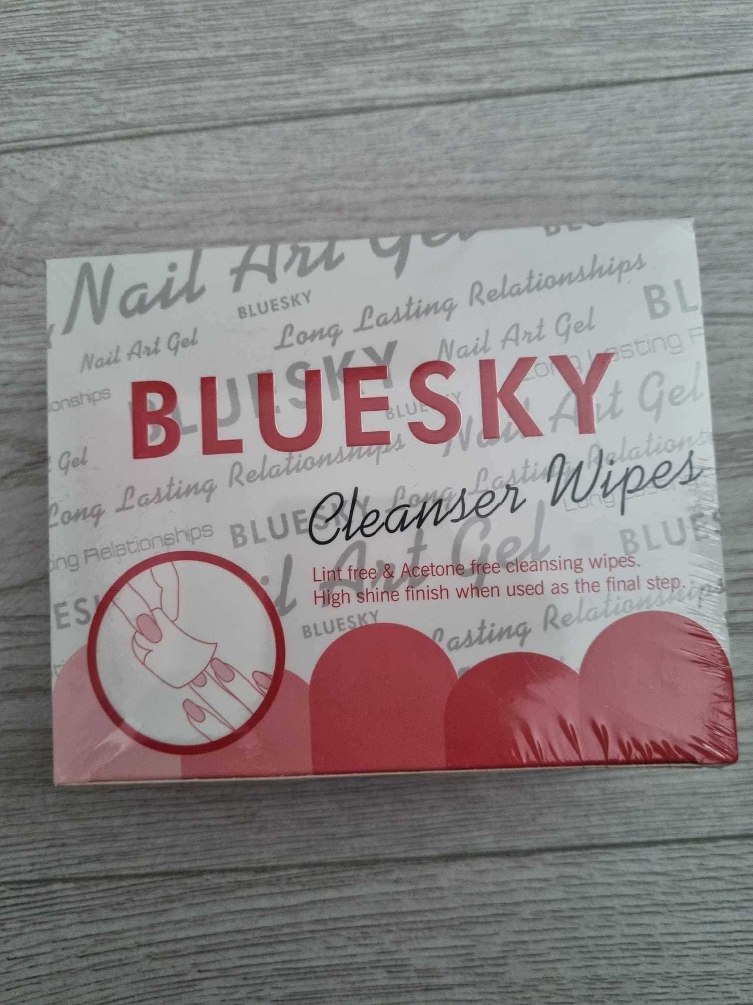 Bluesky odtłuszczacz do paznokci - Cleanser Wipes 200 sztuk