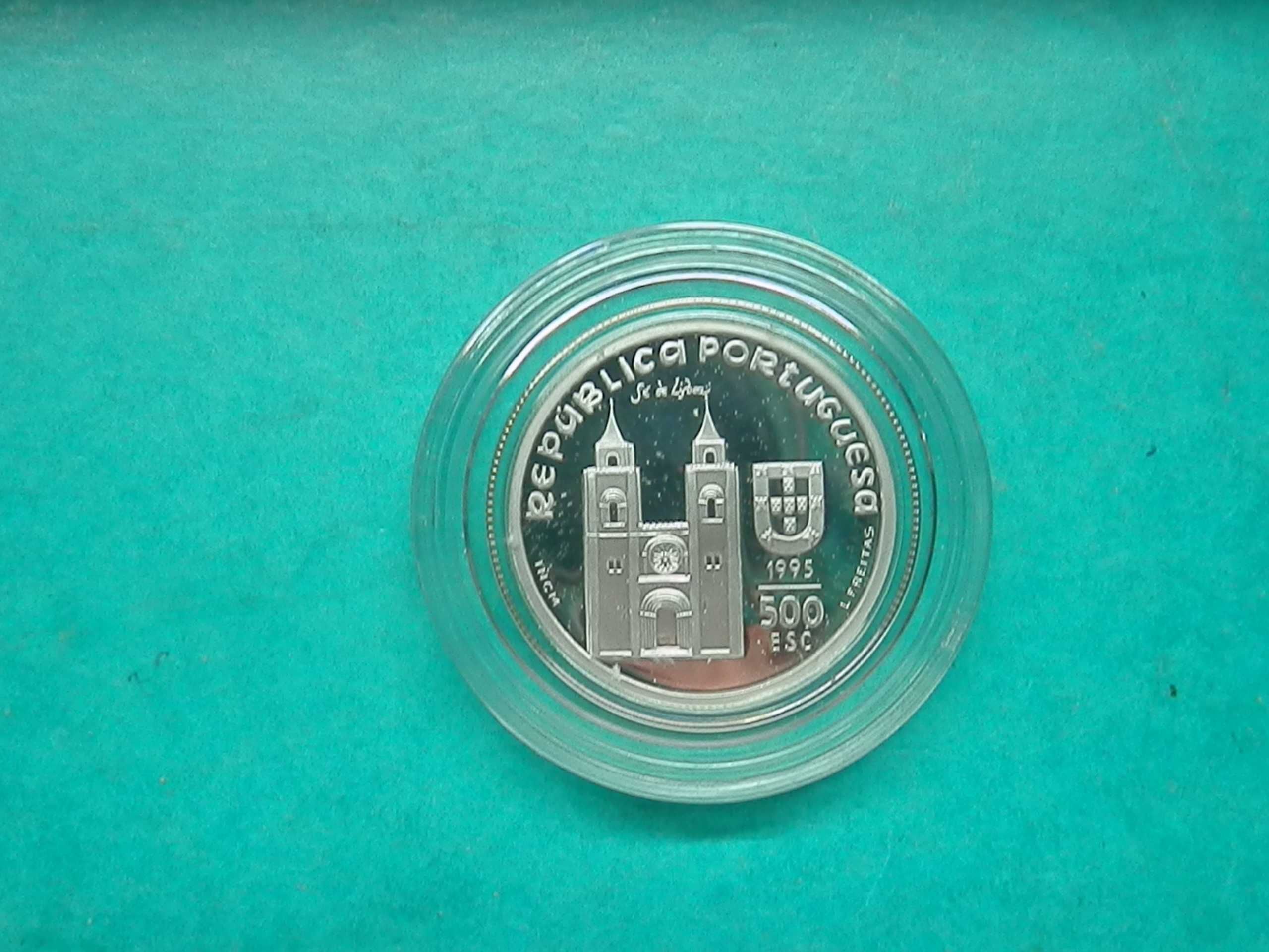 1354 - PROOF: 500$00 1995 Santo António, por 28,00