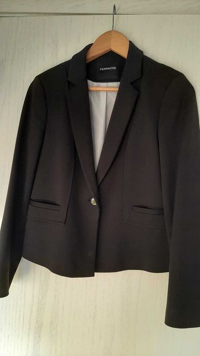 Blazer preto senhora - Ferrache