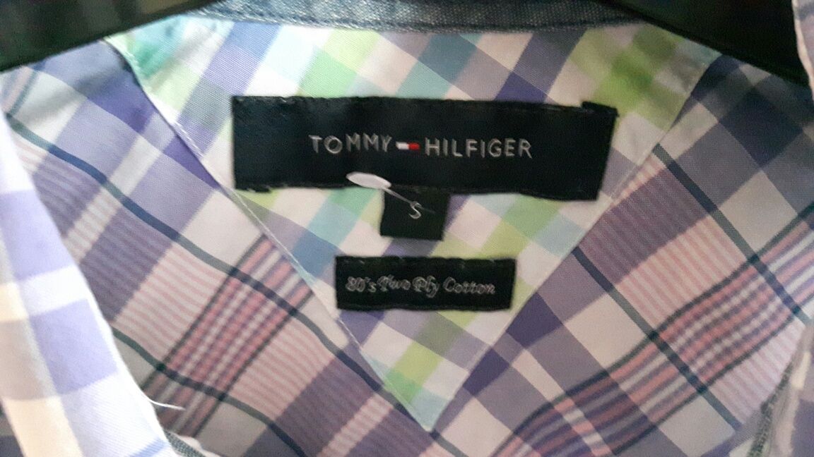 Koszula jak nowa oryginalna Tommy Hilfiger w kratkę