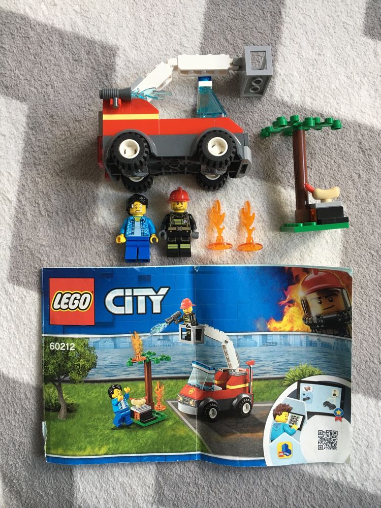 Lego City  60212 straż pożarna grill