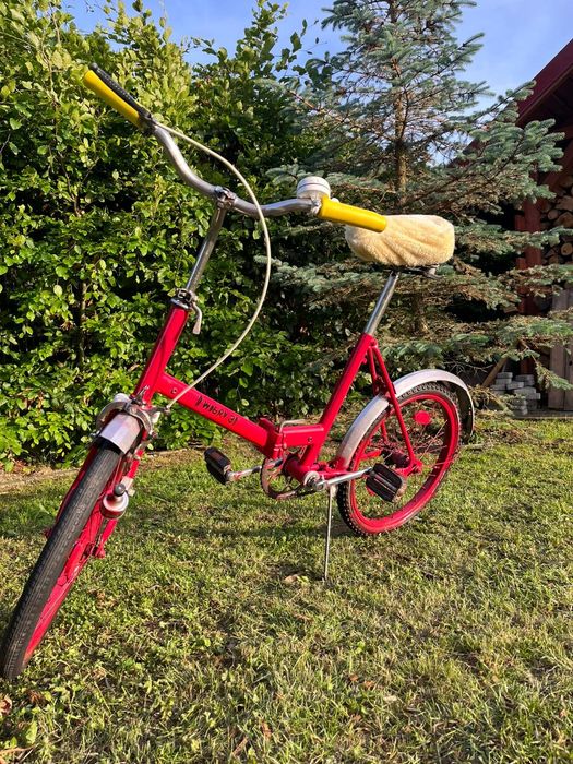 Rower Wigry 3, składak PRL, 20