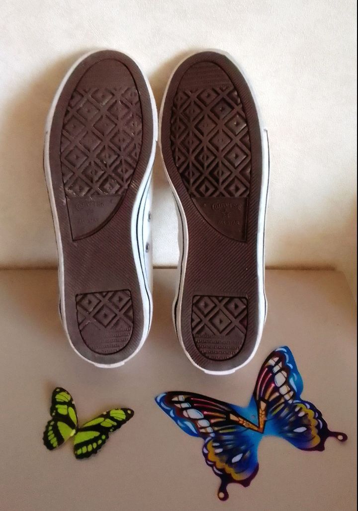 Свои кожаные кеды CONVERSE ALL STARS. Original. Размер 37.5 (24.5 см)