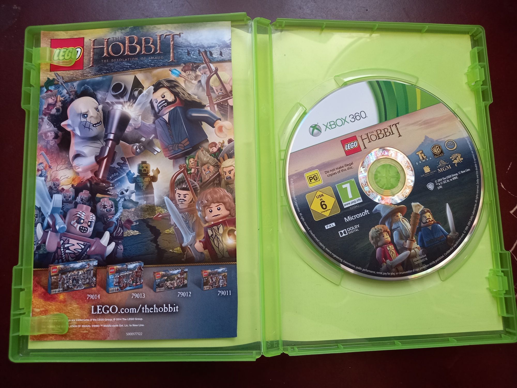 Gra Lego Hobbit  na konsolę xbox 360 Polska wersja!!!