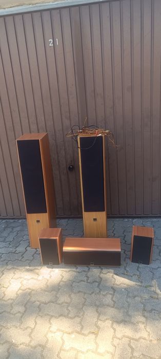 Zestaw głośników m audio plus amplituner