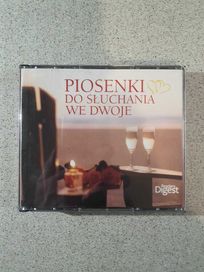 CD  Piosenki do posłuchania we dwoje  -  5 sztuk CD