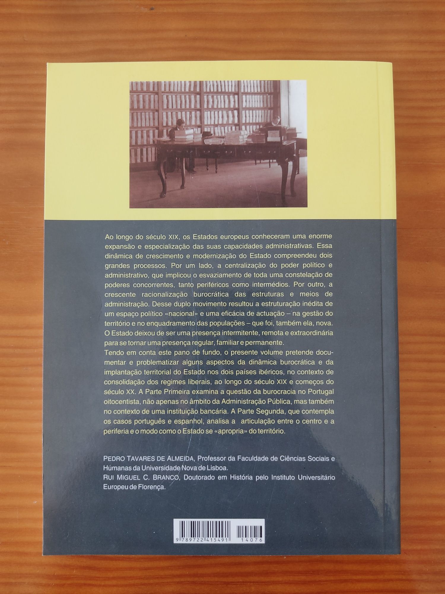 Livro "Burocracia, Estado e Território"